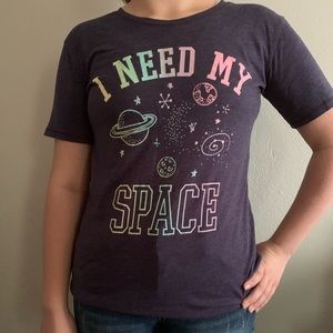 Colorful I need my space tee